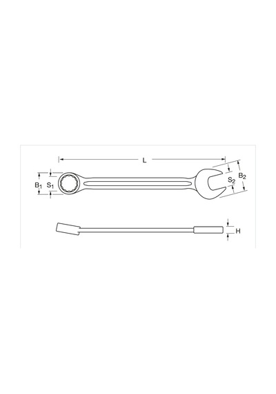 Proxxon Endüstriyel Kombine Anahtar 12 Mm Prox23912