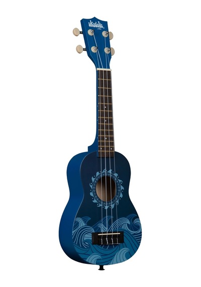 Kala Ukadelic Soprano Ukulele Deep Blue