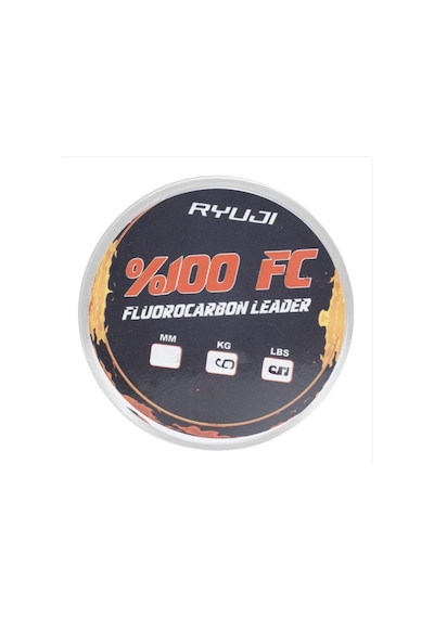 Ryujı Fluoro Carbon Leader 25m, Misina 0,33 Mm