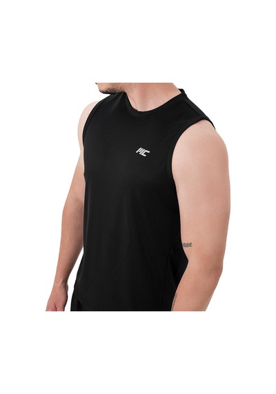 Musclecloth Performance Atlet Siyah Siyah