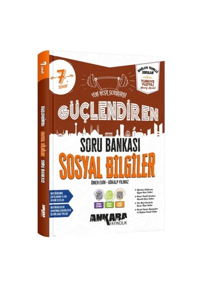 Ankara Yayıncılık 7. Sınıf Sosyal Bilgiler Güçlendiren Soru Bankası
