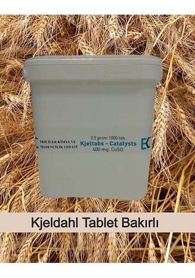 Bakırlı Kjeldahl Katalizör Tablet
