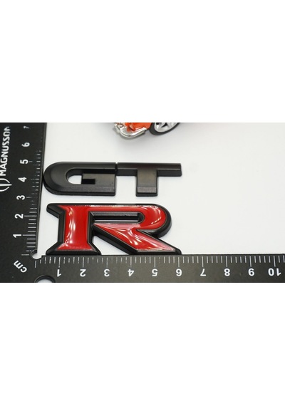 Nissan Gtr Bagaj 3M 3D Krom Metal Logo Amblem (549222316)