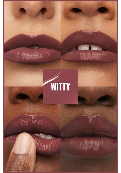 Maybelline New York Super Stay Vinyl Ink Kalıcı Likit Parlak Ruj 40 Witty