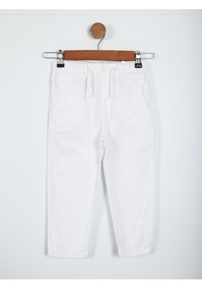 Xo Kids Erkek Çocuk Pantolon 4-8 Yaş 68510 Beyaz