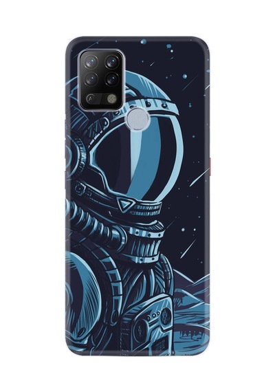 Tecno Pova Kılıf Resimli Desenli Silikon Platinium Series Astro 1870
