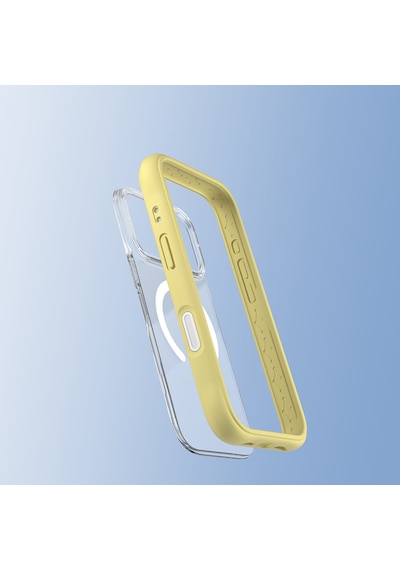 Apple Uyumlu iPhone 17 Pro Max  Kılıf M-safe Şarj Özellikli Airbagli Youngkit Dynamic 2 Serisi Kapak Sarı Sarı