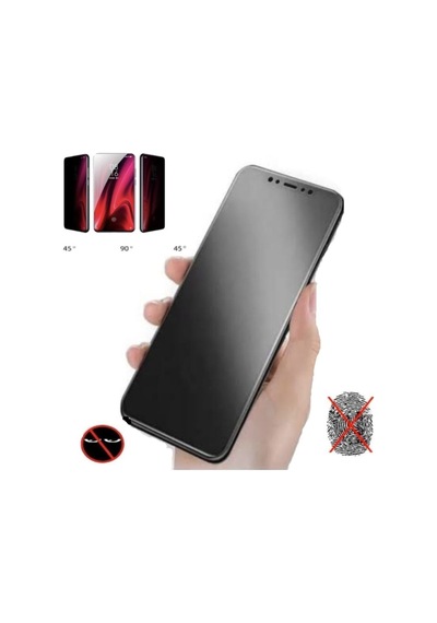 Apple  Uyumlu iPhone 11 Pro Mat Hayalet Ekran Gizli Privacy Tam Kaplayan Kırılmaz Cam Seramik Nano Ekran Koruyucu