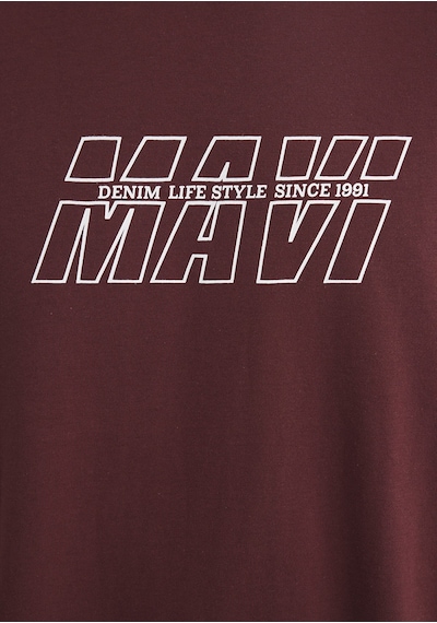 Mavi - Mavi Baskılı Kırmızı Tişört 0611827-70396 Kırmızı Mavi - Mavi Baskılı Kırmızı Tişört 0611827-70396 Kırmızı
