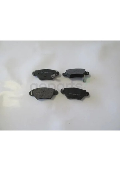 Arka Fren Balatası 1,4/1,7cc Disk 104,9x42,7x16,5 Bramax Opel Corsa - C - 2004-2006