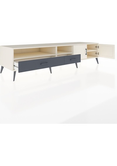 Kronos Tv Ünitesi 3 Raflı 2 Çekmeceli 2 Kapaklı 220x59x51 Aytaşı-aytaşı/antrasit Aytası/antrasıt - Aytası Kronos Tv Ünitesi 3 Raflı 2 Çekmeceli 2 Kapaklı 220x59x51 Aytaşı-aytaşı/antrasit Aytası/antrasıt - Aytası