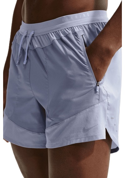 Nike Stride Dri-fit 5 Brief-lined Running Shorts 5 İnch Slip Astarlı Reflektörlü Erkek Koşu Şortu Mor