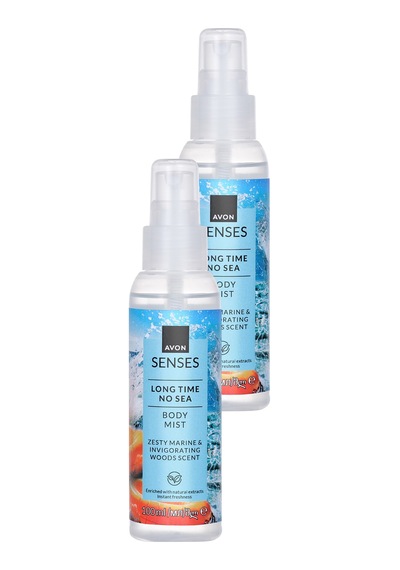 Long Time No Sea Vücut Spreyi 100 Ml. İkili Paket
