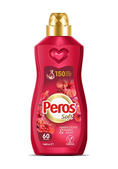 2 Adet Peros Konsantre Yumuşatıcı 1440 Ml Amber Diğer
