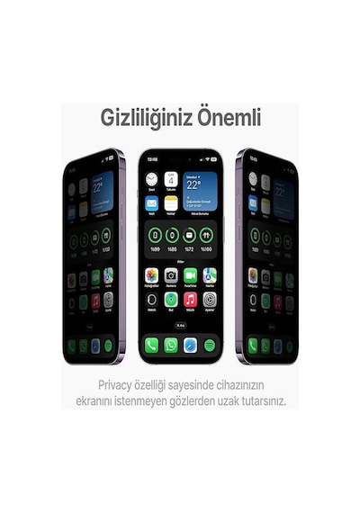 Ennar Apple Uyumlu iPhone 17 Pro Max Kolay Uygulama Aparatlı Tam Kapatan Hayalet Kırılmaz Cam