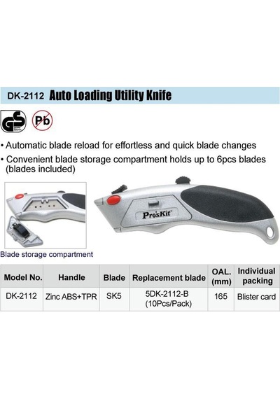 Proskit Dk-2112 Maket Bıçağı