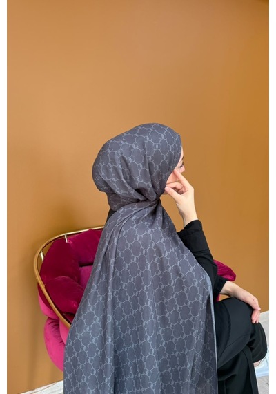 Mimiyum Koza Şal- Doku Desen - Model 10 Çok Renkli