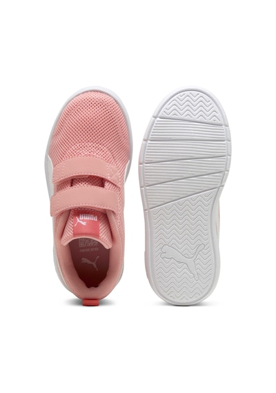 Puma Courtflex V3 Mesh Erkek Çocuk Pembe Sneaker Pembe