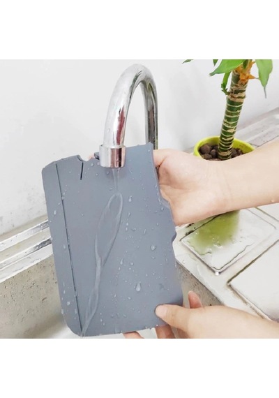Biishe Lavabo İçin Silikon Esnek Mat Musluk Sapı Damlama Tutucu Raf Mutfak Tezgahı Sıçrama Koruma