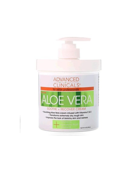 Advanced Clinicals Aloe Vera Yüz ve Vücut Losyonu