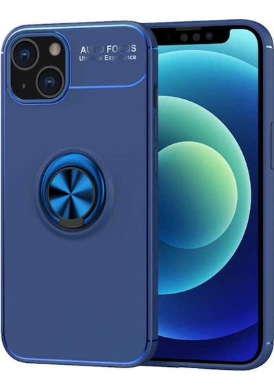 Apple Uyumlu iPhone 14 Plus Kılıf Zore Ravel Silikon Kapak Mavi