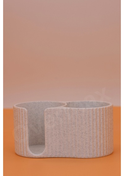 Modern Oluklu Banyo Organizeri - Çift Bölmeli Pamukluk Ve Kulak Çubuğu Kutusu Mermer Beyazı - 860009612 Mermer Beyazı Modern Oluklu Banyo Organizeri - Çift Bölmeli Pamukluk Ve Kulak Çubuğu Kutusu Mermer Beyazı - 860009612 Mermer Beyazı