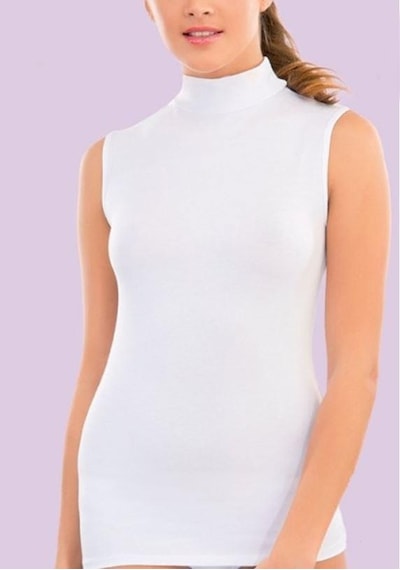 İmer Modal Sıfır Yaka Kolsuz Body 1263
