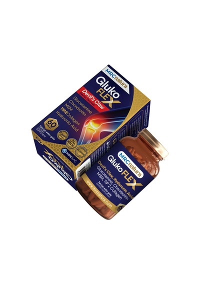 Mrc Natura Glukoflex Tablet, Glukozamin, Kondroitin, Msm, Tip 2 Kollajen Ve Hiyaluronik Asit İçeren Takviye Edici Gıda 60 Tablet
