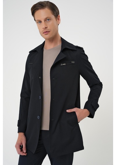 Efor Ka 086 Slim Fit Lacivert Spor Kaban Lacivert