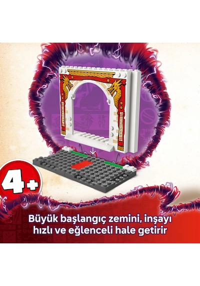 LEGO® NINJAGO® Ninja Spinjitzu Tapınağı 71831 - 4 Yaş ve Üzeri Çocuklar için 4 Minifigür ve Ejderha Modeli İçeren Oyuncak Yapım Seti (158P) LEGO® NINJAGO® Ninja Spinjitzu Tapınağı 71831 - 4 Yaş ve Üzeri Çocuklar için 4 Minifigür ve Ejderha Modeli İçeren Oyuncak Yapım Seti (158P)