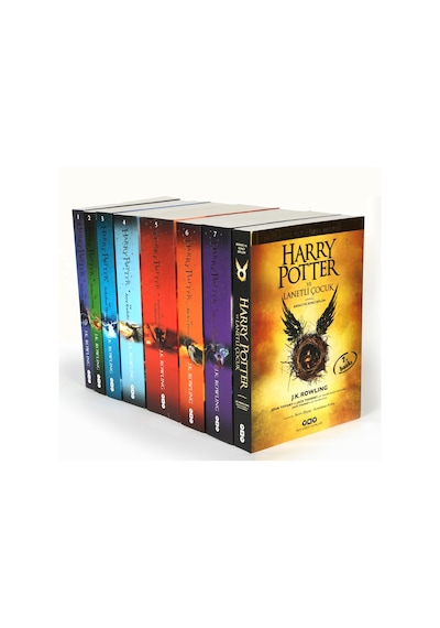 Harry Potter 8 Kitap Seti - J.K. Rowling - Yapı Kredi Yayınları