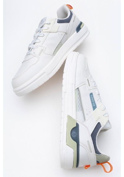 Hammer Jack Erkek Kalın Taban Bağcıklı Sneaker Gerçek Deri Hj 25205m Beyaz/turuncu Hammer Jack Erkek Kalın Taban Bağcıklı Sneaker Gerçek Deri Hj 25205m Beyaz/turuncu