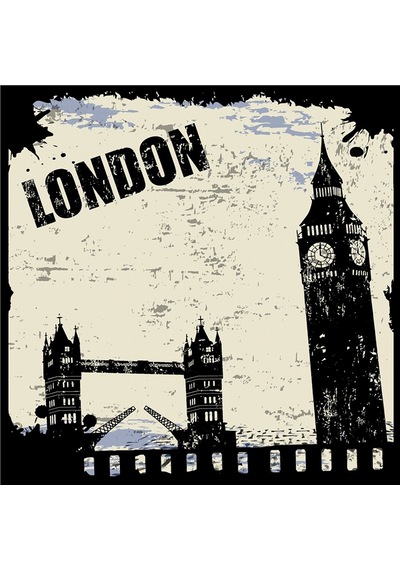 Siyah Beyaz Londra Atina Tokyo Prag Doğal Taş Bardak Altlığı 4'lü Set - Natural Stone Coasters - Taş Beyaz - Siyah