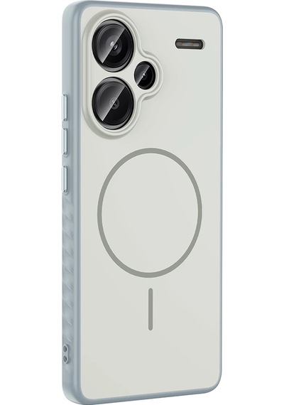 Xiaomi Redmi Note 13 Pro Plus 5g Kılıf M-safe Şarj Özellikli Zore Tea Kapak