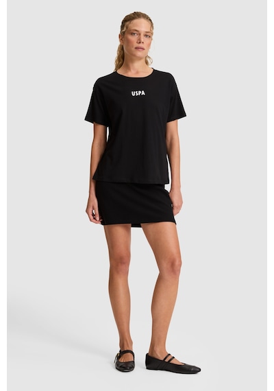 U.S. Polo Assn. U.s. Polo Assn. Kadın Siyah Tişört 50323530-vr046