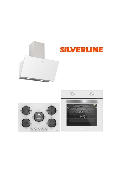 Silverline BO6501W01 - CS5622W01 - 3457 SOHO 3'lü Ankastre Set