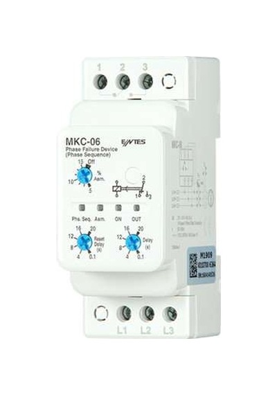 Entes Mkc-06P Motor Faz Koruma Rölesi