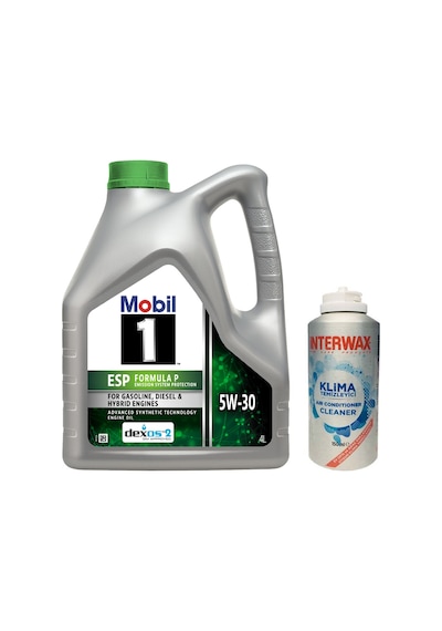 Mobil 1 Esp Formula P 5W-30 Sentetik Motor Yağı 4 L + İnterwax Klima Temizleyici 150 ML