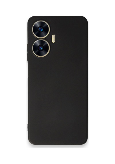 Realme C55 Kılıf First Silikon - Siyah Bzsxx00 1