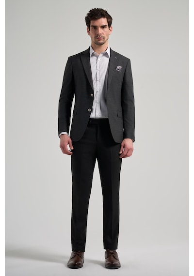 İmza Düz Bez Ayağı Mono Yaka Tam Astar Esnek 6 Drop Slim Fit Ceket 1002245903 Koyu Antrasit İmza Düz Bez Ayağı Mono Yaka Tam Astar Esnek 6 Drop Slim Fit Ceket 1002245903 Koyu Antrasit