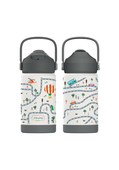 Sipnjoy - Flipsip Çocuk Su Termosu 360 Ml - Adventure Trails