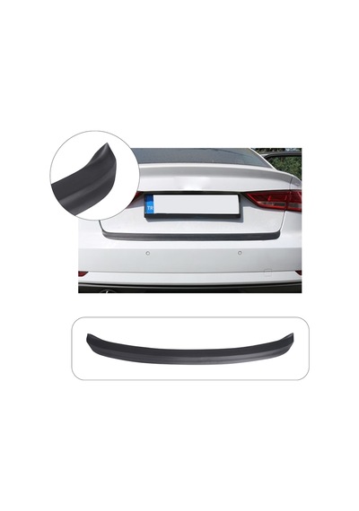 Audi A3 Sedan Uyumlu 2016-2020 Geniş Model Abs Arka Tampon Üstü Koruma