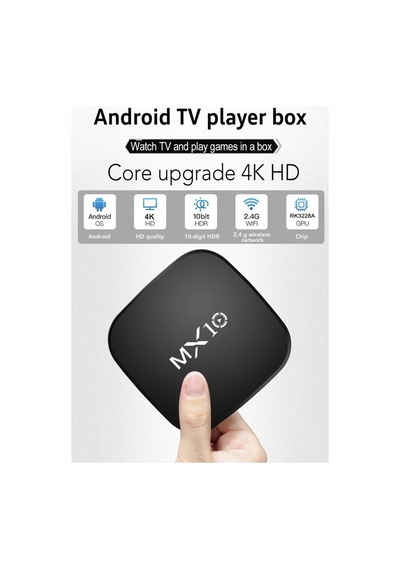 Mx10 Android Tv Box Ram:1gb Rom:8gb Allwinner Rk3228a Dört Çekirdekli 1.5ghz Media Player