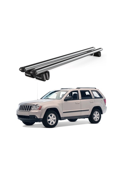Pençe Jeep Grand Cherokee Renagede 2005 Ve Sonrası Uyumlu Gri Ara Atkı Port Bagaj Tavan Barı