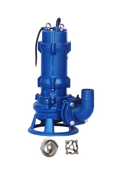 İmpo - Watersound CWQ50-10-4 Yüksek Debili Öğütücülü Döküm Gövdeli 5,5Hp Drenaj Pompası
