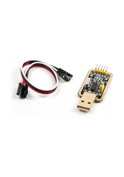 CH340G RS232 USB-TTL Seri Haberleşme Dönüştürücü Modülü + 9 Küçük Kablo