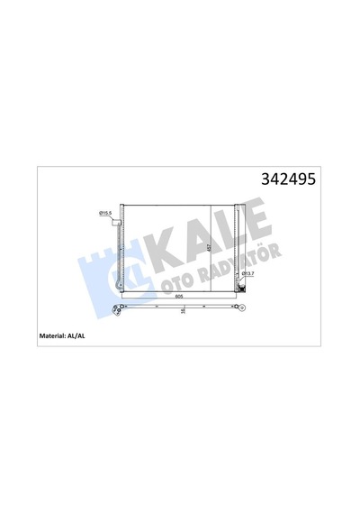 Klıma Radyatoru Bmw E70 F15 E71 F16