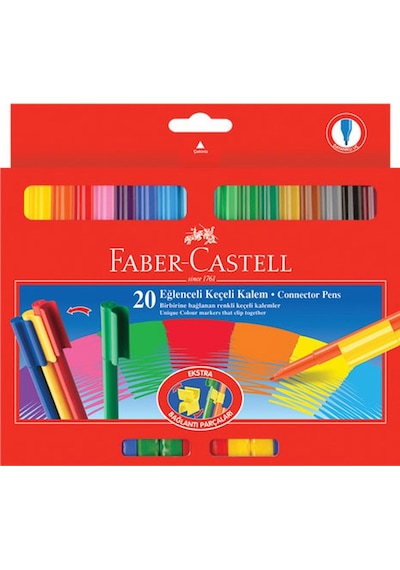 Faber Castell Eğlenceli Keçeli Kalem 20Li 112000