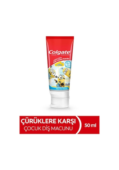 Colgate Minions 6+ Yaş Çocuk Diş Macunu 50 ML