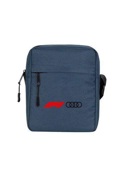 F1 Audi Logo Lacivert Omuz Çantası
